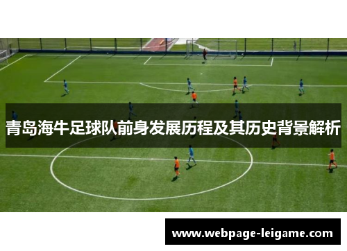 青岛海牛足球队前身发展历程及其历史背景解析